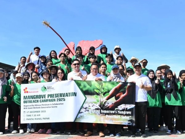 Hibiscus Petroleum concludes mangrove conservation drive