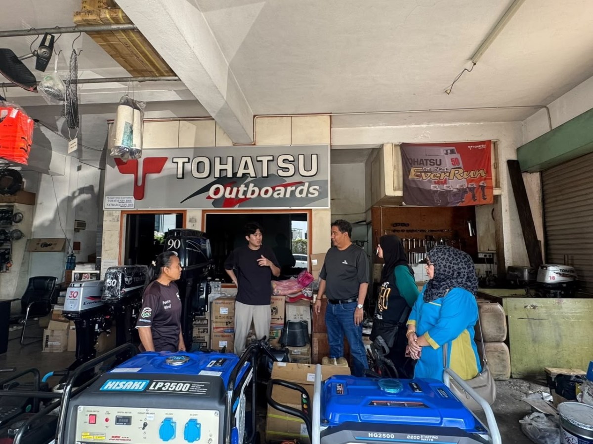 SAFMA tinjau keperluan peralatan nelayan di Tawau perkukuh ekosistem perikanan